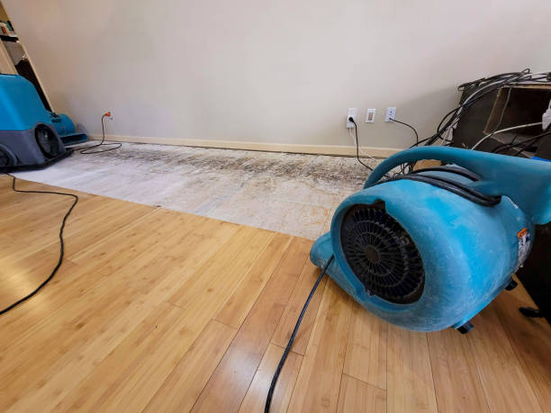 Professional Flood Damage Cleanup technician working in High Point, NC